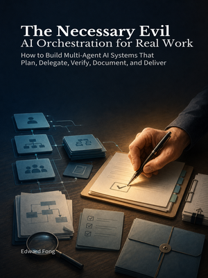Cover of The Necessary Evil: AI Orchestration for Real Work